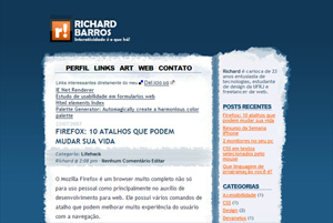 Screenshot Site 2007